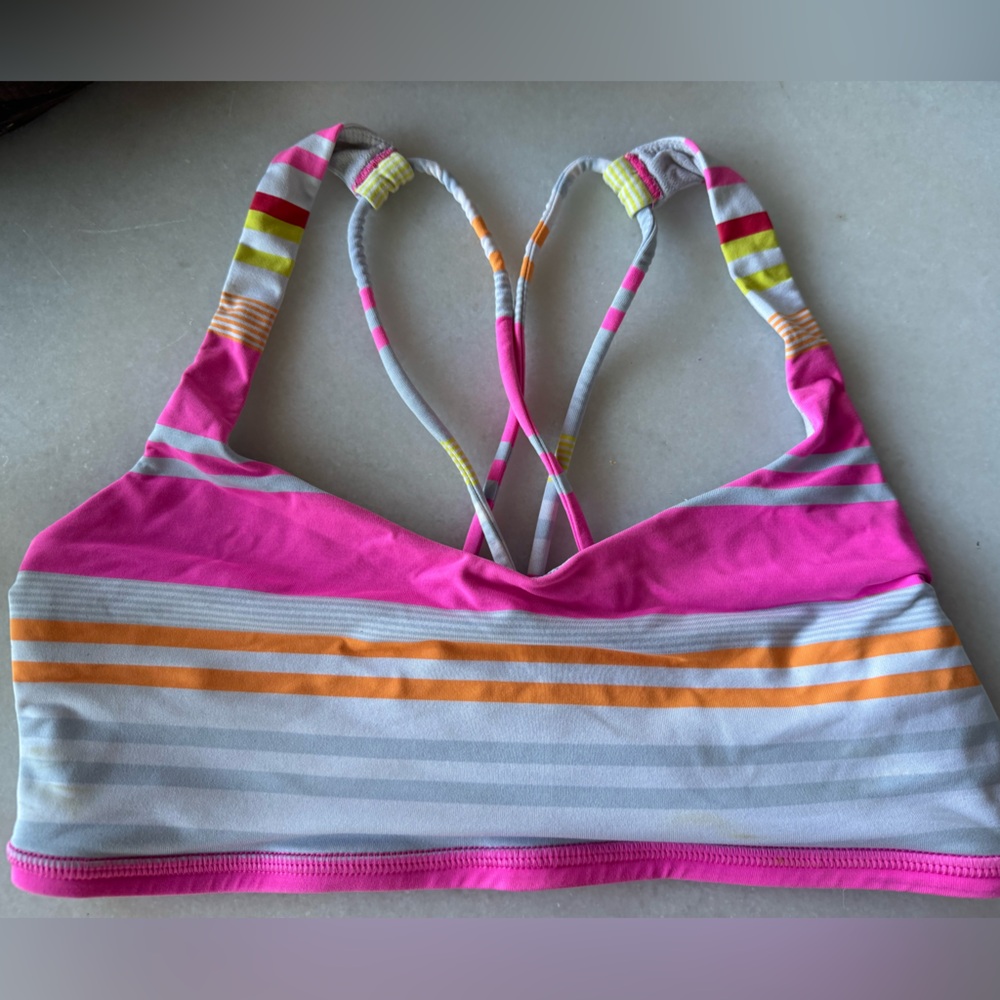 Racer back Lululemon sports bra